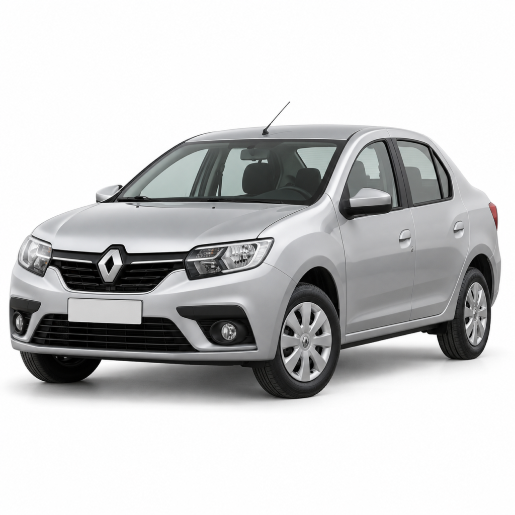 6acfa83458b4e_Renault Logan sedán plateado